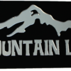 Mountain Life License Plate