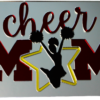 Cheer Mom License Plate