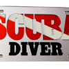 Scuba Diver License Plate
