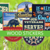 Create Your Own Wood Sticker